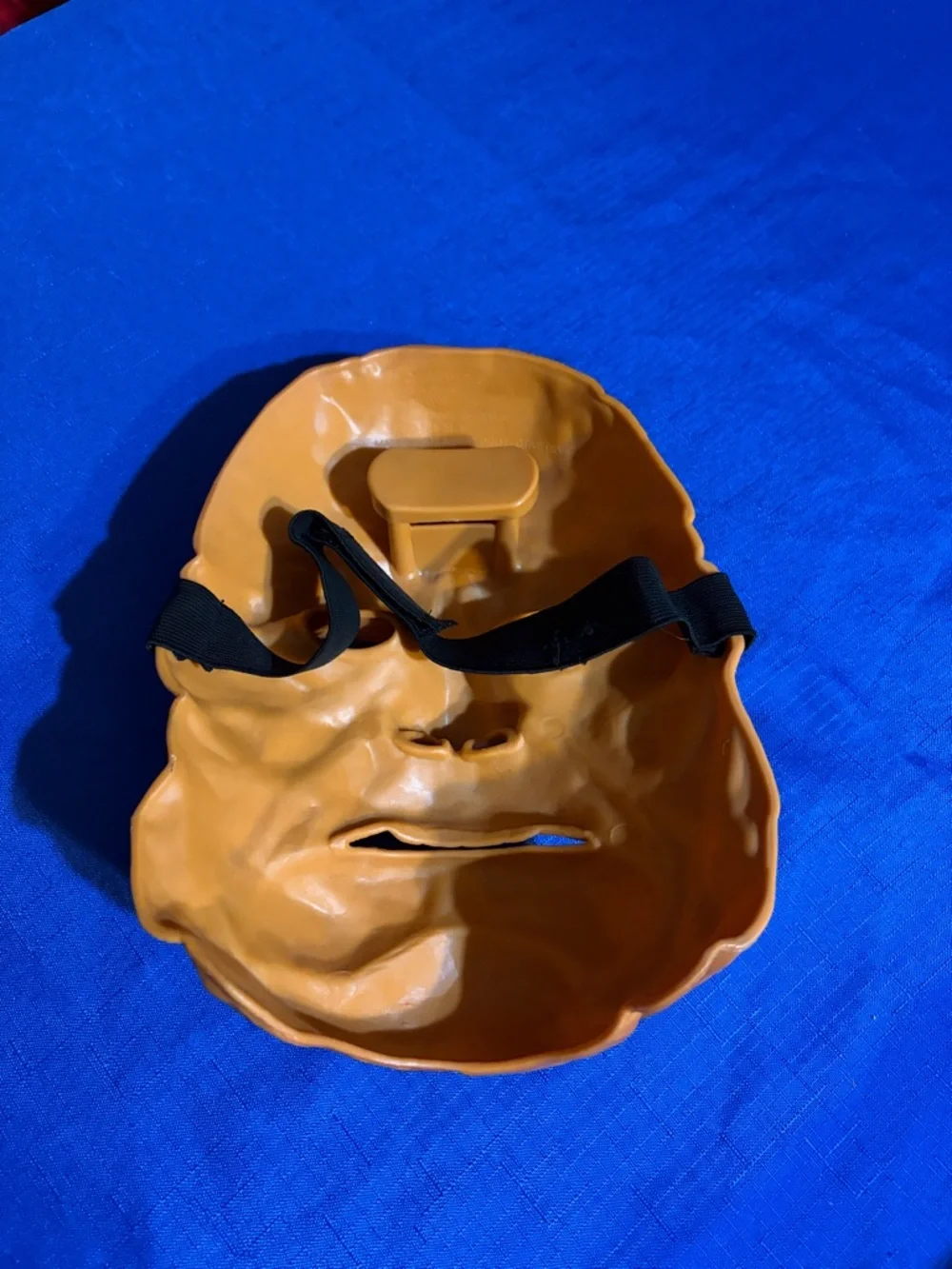 Vintage Fantastic Four "Thing" Sculpted Face Mask Costume 2005 Marvel - Picture 2 of 3